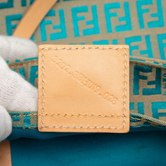 Pre-Loved Fendi Zucchino Canvas Tote - Picture 6 of 8